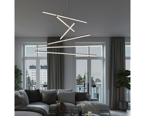 Citilux Trent CL203760 LED Люстра подвесная с пультом Белая