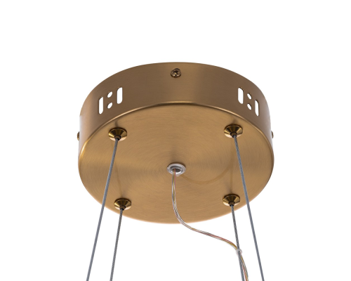 Citilux Sheldon CL339143 LED Люстра хрустальная с пультом Бронза