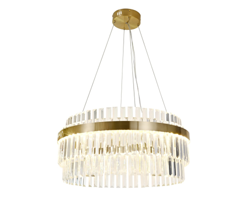 Citilux Sheldon CL339153 LED Люстра хрустальная с пультом Бронза