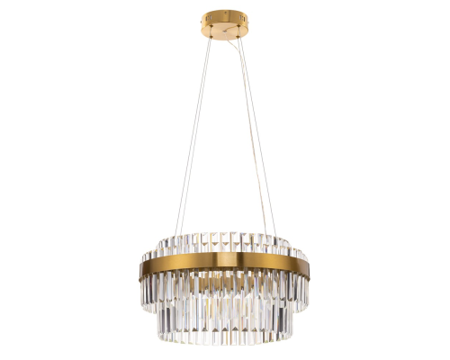 Citilux Sheldon CL339153 LED Люстра хрустальная с пультом Бронза