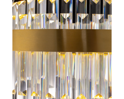 Citilux Sheldon CL339153 LED Люстра хрустальная с пультом Бронза