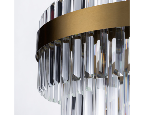 Citilux Sheldon CL339163 LED Люстра хрустальная с пультом Бронза