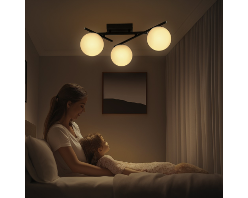 Citilux DORSY CL223132 LED Люстра поворотная Чёрная