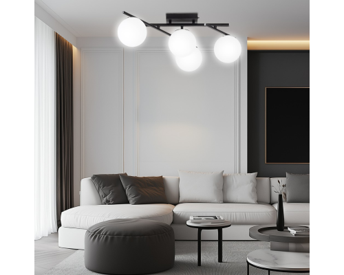 Citilux DORSY CL223142 LED Люстра поворотная Чёрная