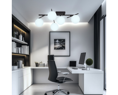 Citilux DORSY CL223152 LED Люстра поворотная Чёрная