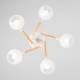 Citilux TIKA CL133150 Люстра поворотная Белая