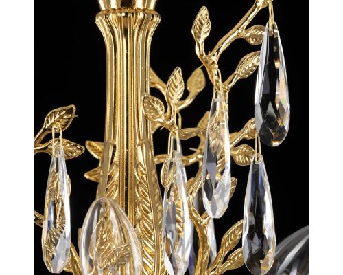 Citilux RITZ CL310062 Люстра хрустальная подвесная Золото