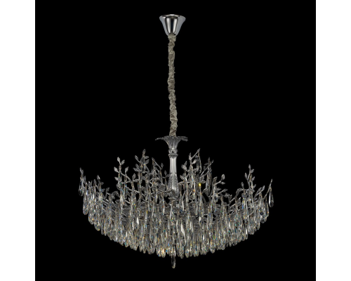 Citilux RITZ CL310121 Люстра хрустальная подвесная Хром