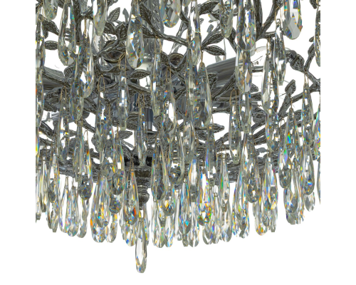 Citilux RITZ CL310121 Люстра хрустальная подвесная Хром