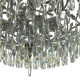 Citilux RITZ CL310121 Люстра хрустальная подвесная Хром