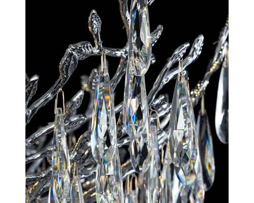 Citilux RITZ CL310121 Люстра хрустальная подвесная Хром