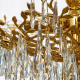 Citilux RITZ CL310262 Люстра хрустальная подвесная Золото