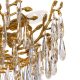 Citilux RITZ CL310262 Люстра хрустальная подвесная Золото