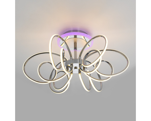 Citilux SALMA SMART CL224A161 RGB LED Умная люстра Хром