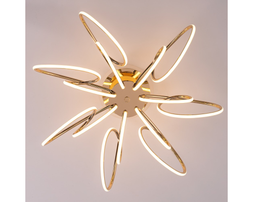 Citilux SALMA SMART CL224A172 RGB LED Умная люстра Золото