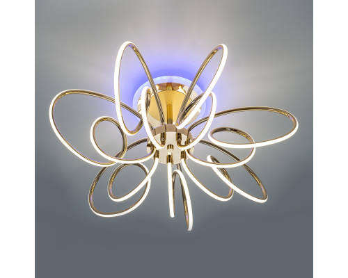 Citilux SALMA SMART CL224A172 RGB LED Умная люстра Золото