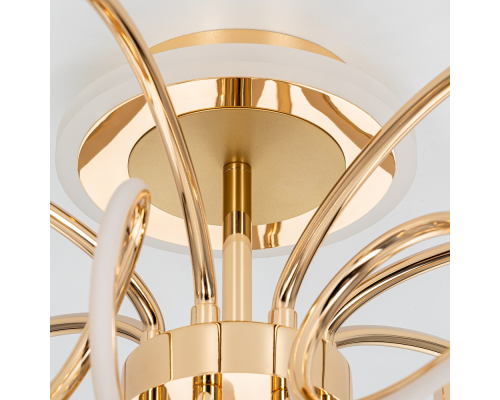 Citilux SALMA SMART CL224A172 RGB LED Умная люстра Золото