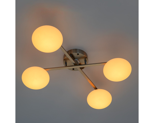 Citilux ATMAN SMART CL226A141 RGB LED Умная люстра Матовый Хром