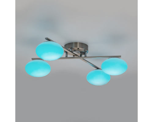 Citilux ATMAN SMART CL226A141 RGB LED Умная люстра Матовый Хром