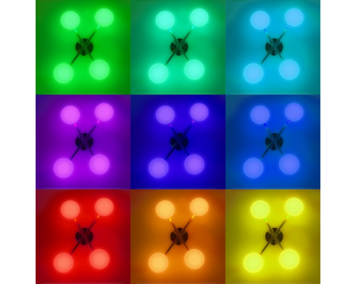 Citilux ATMAN SMART CL226A141 RGB LED Умная люстра Матовый Хром