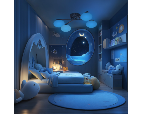 Citilux ATMAN SMART CL226A141 RGB LED Умная люстра Матовый Хром