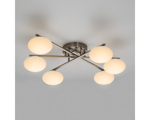 Citilux ATMAN SMART CL226A161 RGB LED Умная люстра Матовый Хром