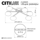 Citilux ATMAN SMART CL226A161 RGB LED Умная люстра Матовый Хром