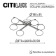 Citilux ATMAN SMART CL226A161 RGB LED Умная люстра Матовый Хром