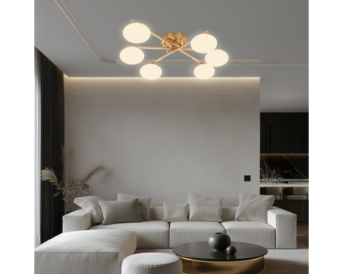 Citilux ATMAN SMART CL226A163 LED RGB Умная люстра Бронза