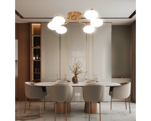 Citilux ATMAN SMART CL226A163 LED RGB Умная люстра Бронза