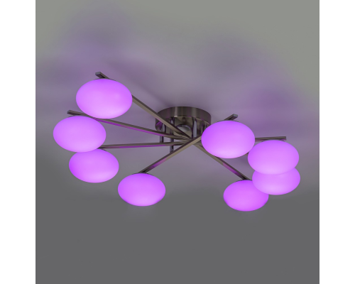 Citilux ATMAN SMART CL226A181 LED RGB Умная люстра Матовый Хром