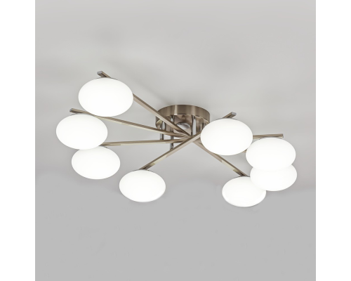 Citilux ATMAN SMART CL226A181 LED RGB Умная люстра Матовый Хром