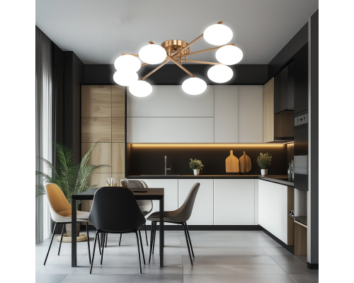 Citilux ATMAN SMART CL226A183 LED RGB Умная люстра Бронза