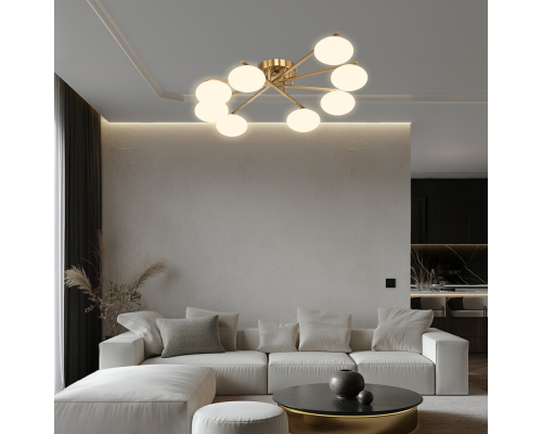 Citilux ATMAN SMART CL226A183 LED RGB Умная люстра Бронза