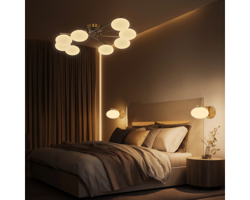 Citilux ATMAN SMART CL226A183 LED RGB Умная люстра Бронза