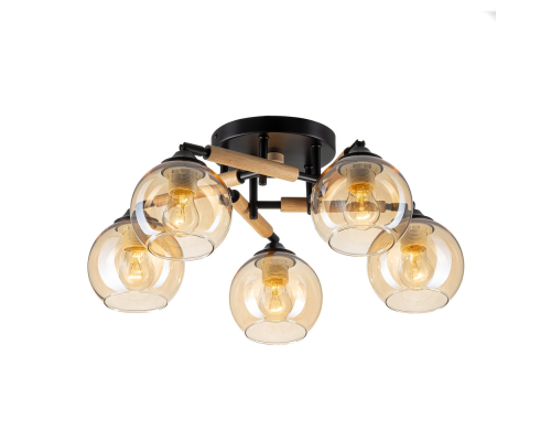 Citilux TIKA CL133151 Люстра поворотная Чёрная