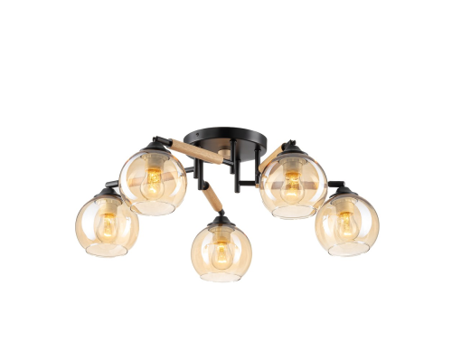 Citilux TIKA CL133151 Люстра поворотная Чёрная