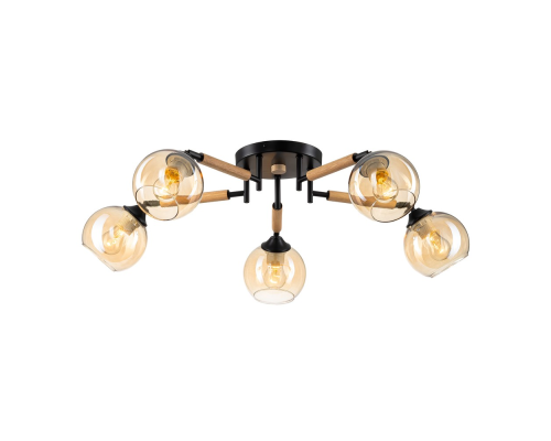 Citilux TIKA CL133151 Люстра поворотная Чёрная