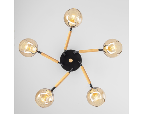 Citilux TIKA CL133151 Люстра поворотная Чёрная