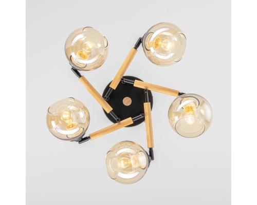 Citilux TIKA CL133151 Люстра поворотная Чёрная