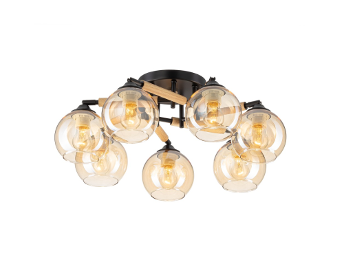 Citilux TIKA CL133171 Люстра поворотная Чёрная