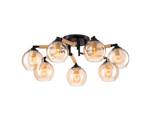 Citilux TIKA CL133171 Люстра поворотная Чёрная