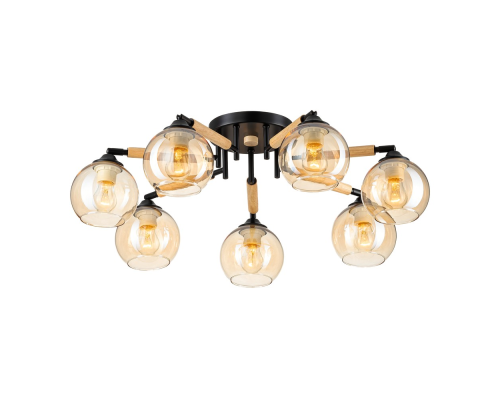 Citilux TIKA CL133171 Люстра поворотная Чёрная