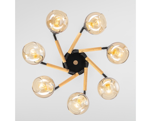 Citilux TIKA CL133171 Люстра поворотная Чёрная