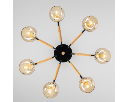 Citilux TIKA CL133171 Люстра поворотная Чёрная