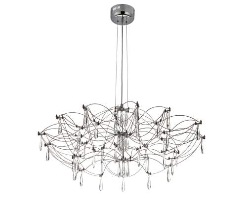 Citilux ASTER CL208010 LED Хрустальная люстра с пультом