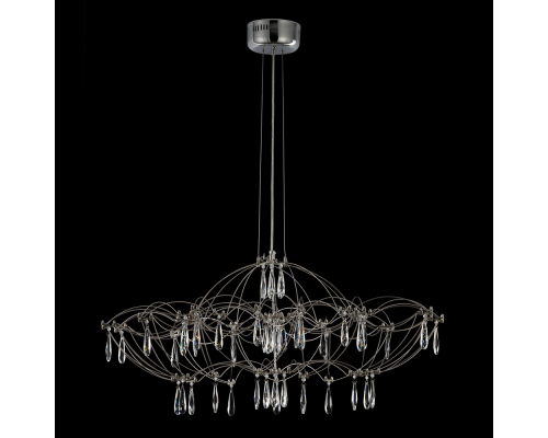 Citilux ASTER CL208010 LED Хрустальная люстра с пультом