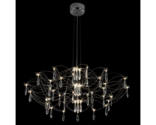 Citilux ASTER CL208010 LED Хрустальная люстра с пультом