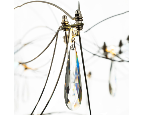 Citilux ASTER CL208010 LED Хрустальная люстра с пультом