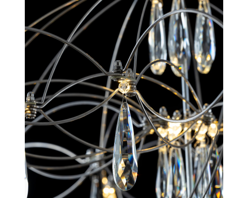 Citilux ASTER CL208010 LED Хрустальная люстра с пультом